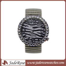 Zebra Pattern Fashion Quartz Wrist Watch for Ladies